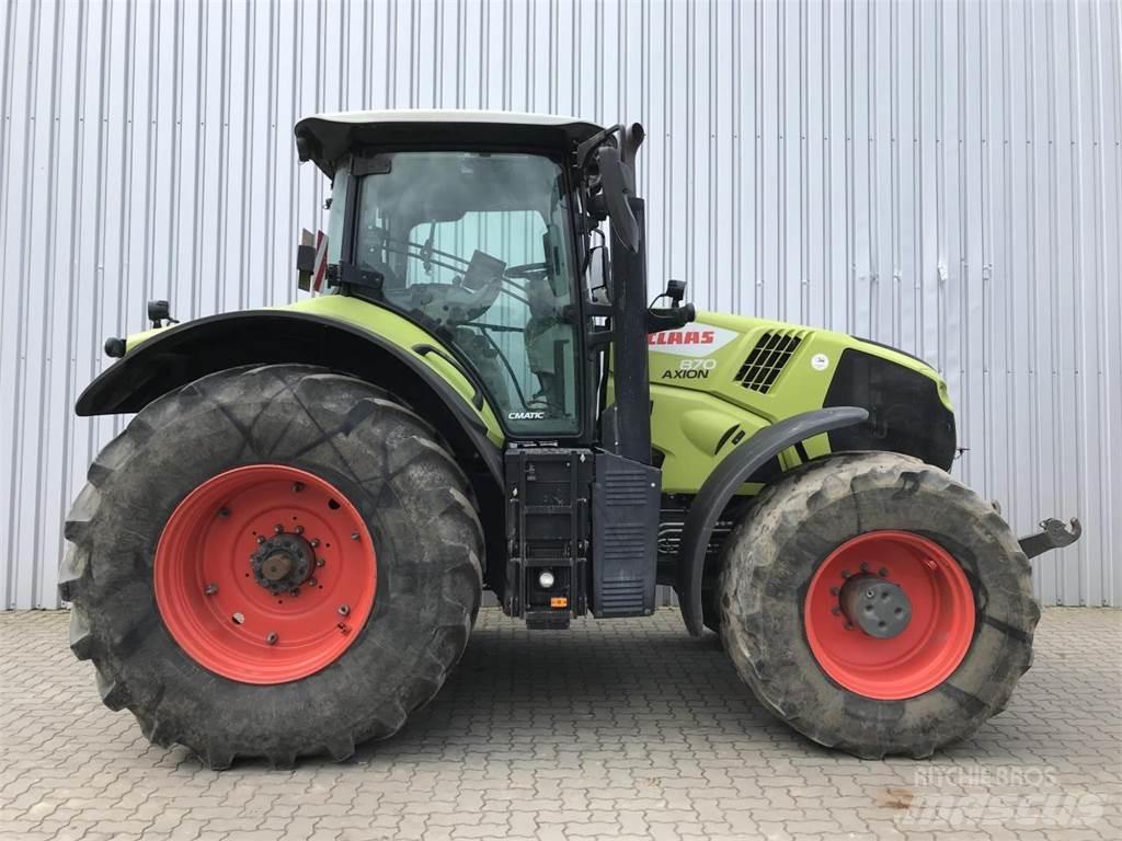 CLAAS Axion 870 Traktorer