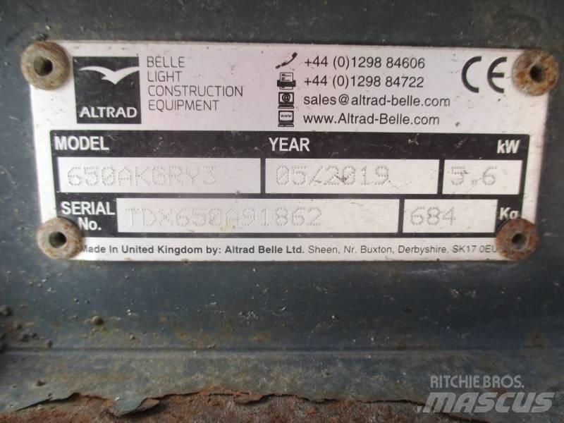Altrad TDX650A Andre tromler
