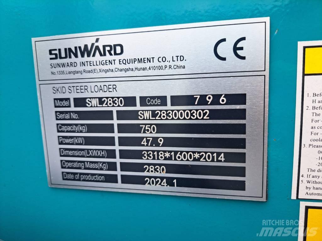 Sunward SWL 2830 Minilæsser - skridstyret