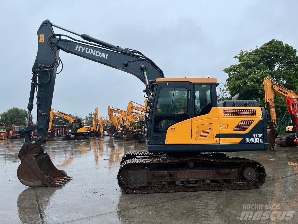 Hyundai HX140L Gravemaskiner på larvebånd