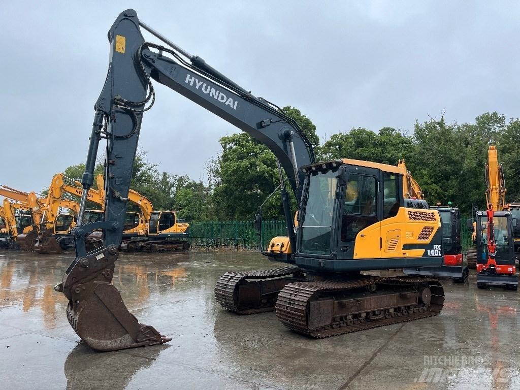 Hyundai HX140L Gravemaskiner på larvebånd