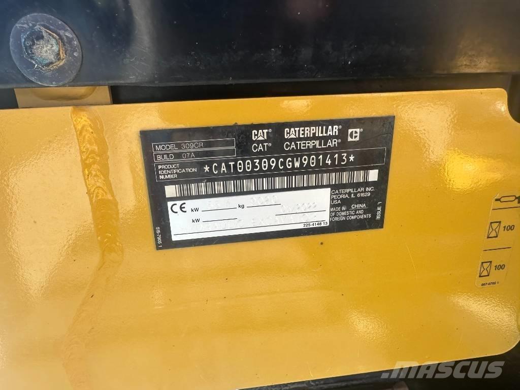 CAT 309 CR Midi-gravemaskiner 7t - 12t