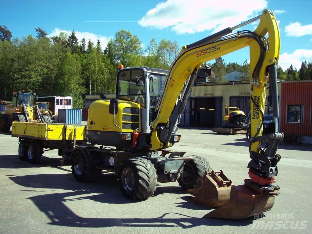 Neuson 6503-2 30Km/h Gravemaskiner på hjul