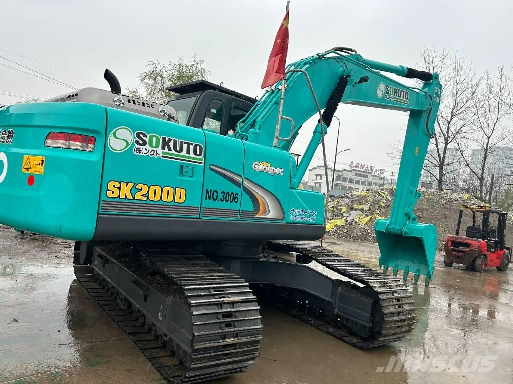 Kobelco SK200D Gravemaskiner på larvebånd
