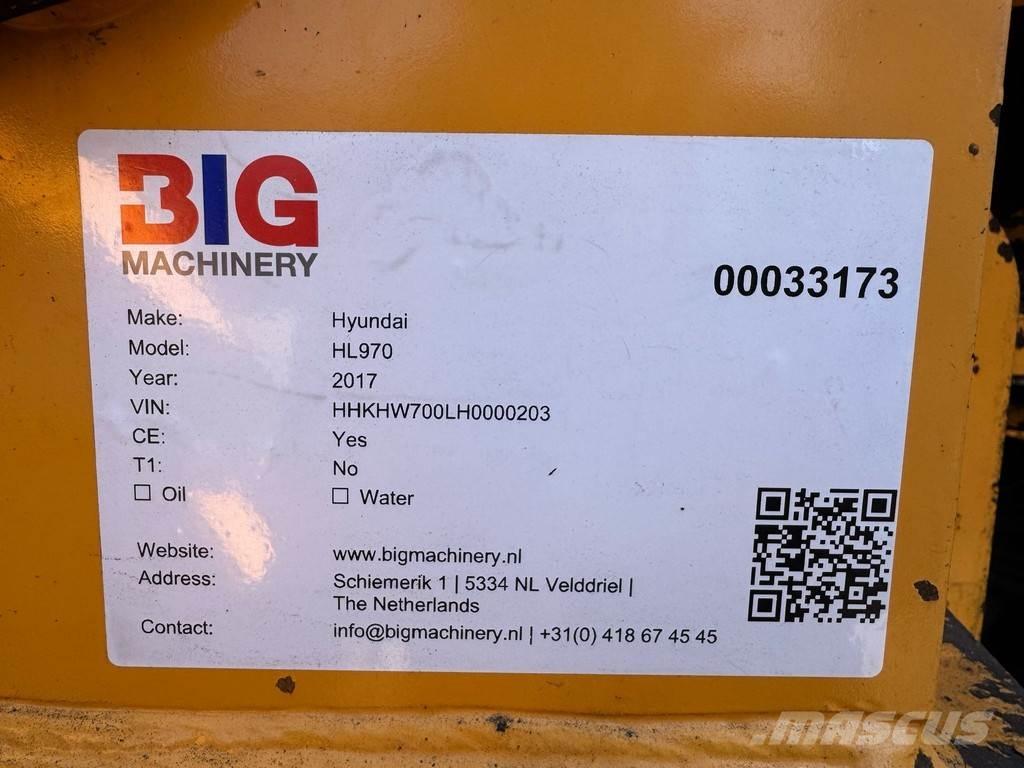 Hyundai HL970 Læssemaskiner på hjul