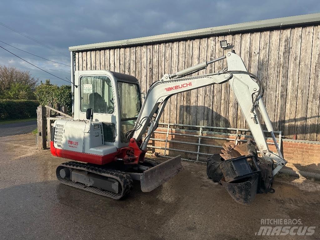 Takeuchi TB 125 Minigravemaskiner