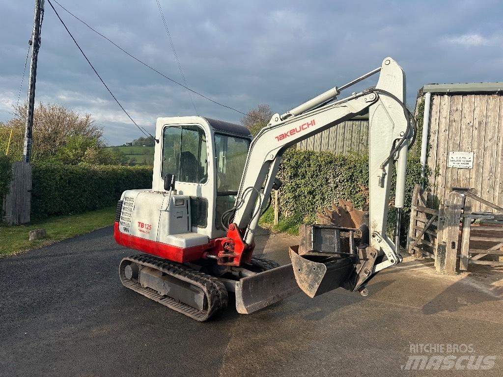 Takeuchi TB 125 Minigravemaskiner