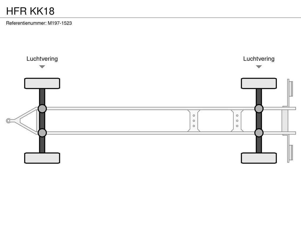 HFR KK18 Chassis anhængere