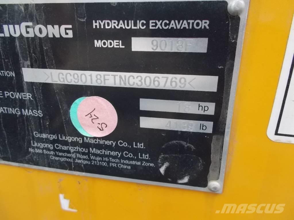  LuiGong 9018 F Minigravemaskiner