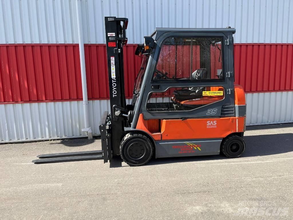 Toyota 7 FB MF 35 El gaffeltrucks