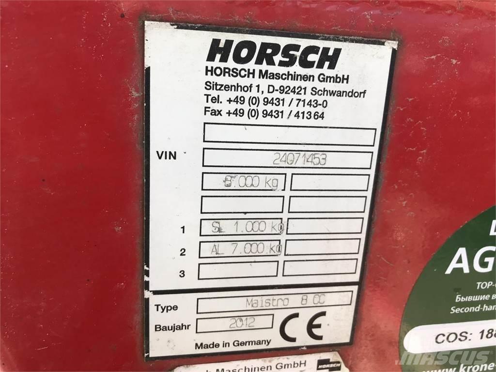 Horsch Maistro 8CC Enkornssåmaskiner