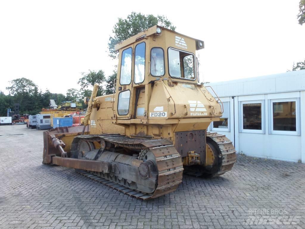 Fiat-Allis FD 20 Bulldozer på larvebånd