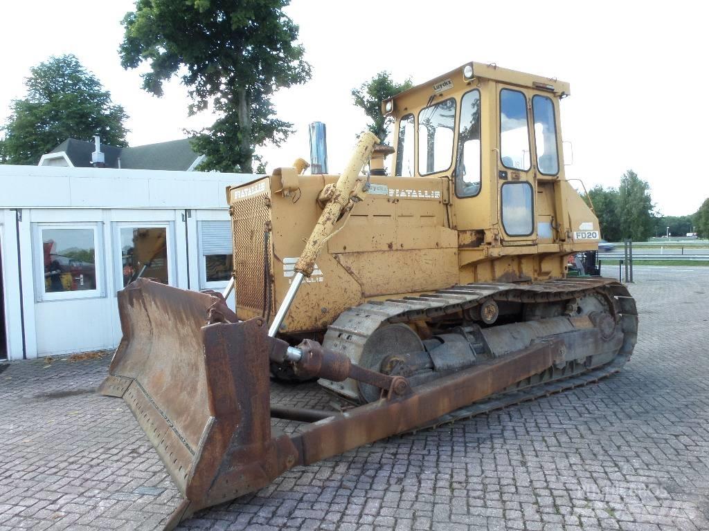 Fiat-Allis FD 20 Bulldozer på larvebånd