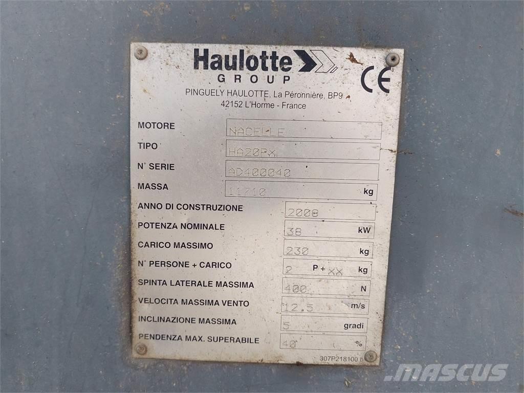 Haulotte HA20PX Bomlifte med knækarm