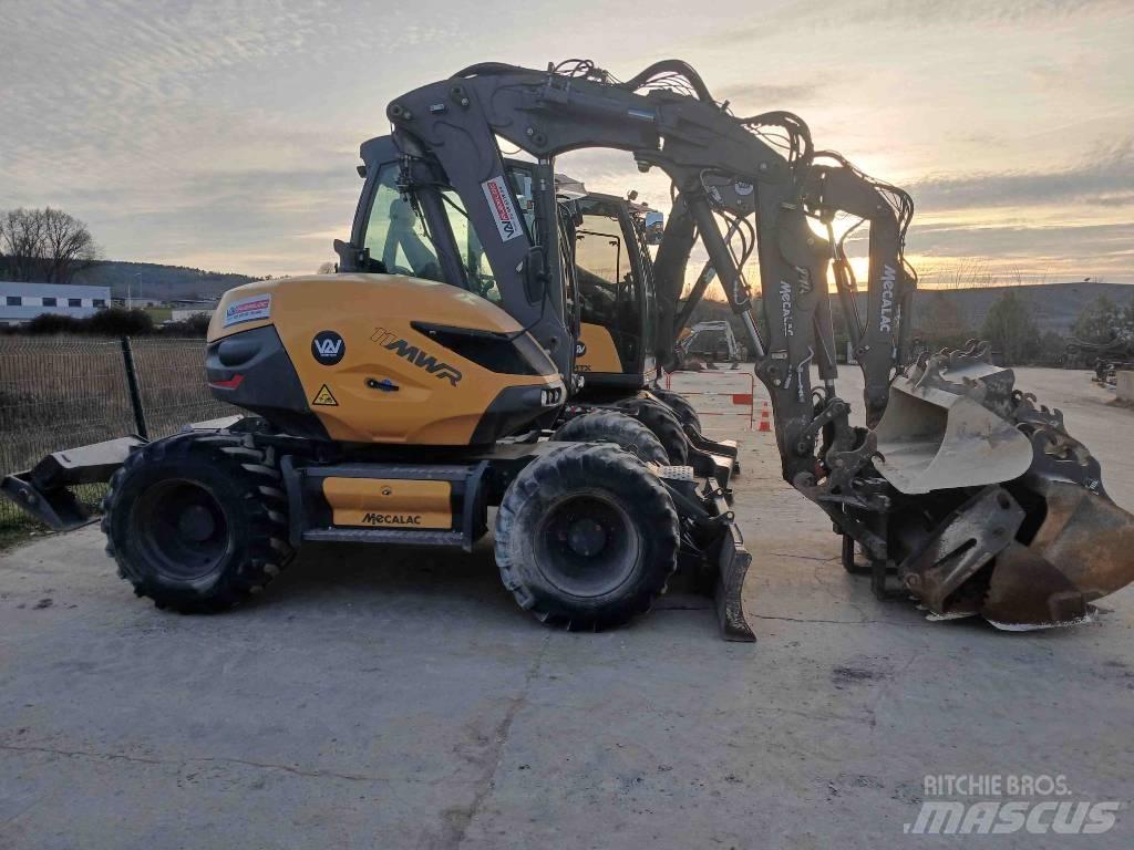 Mecalac 11MWR Gravemaskiner på hjul