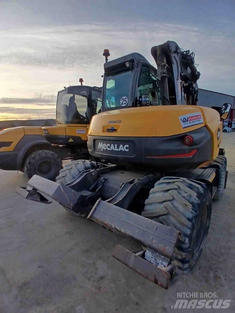 Mecalac 11MWR Gravemaskiner på hjul