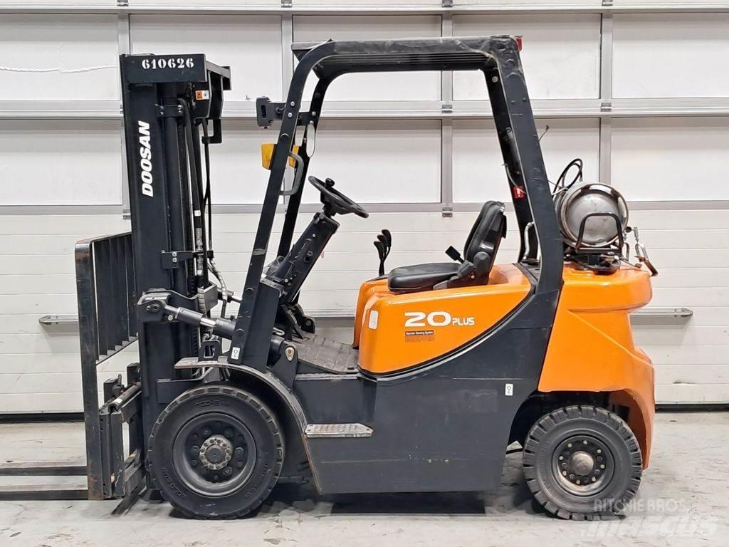 Doosan G20GP LPG gaffeltrucks