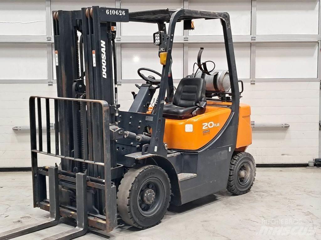 Doosan G20GP LPG gaffeltrucks