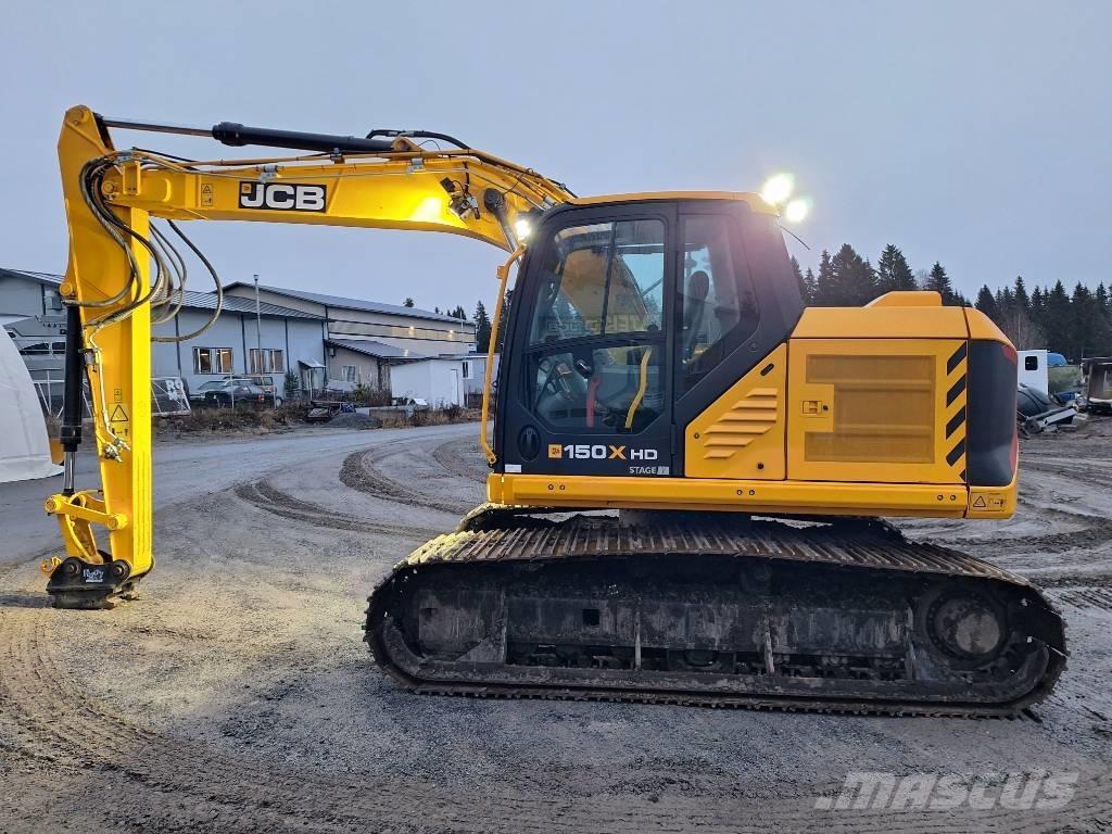 JCB X 150 HD Gravemaskiner på larvebånd