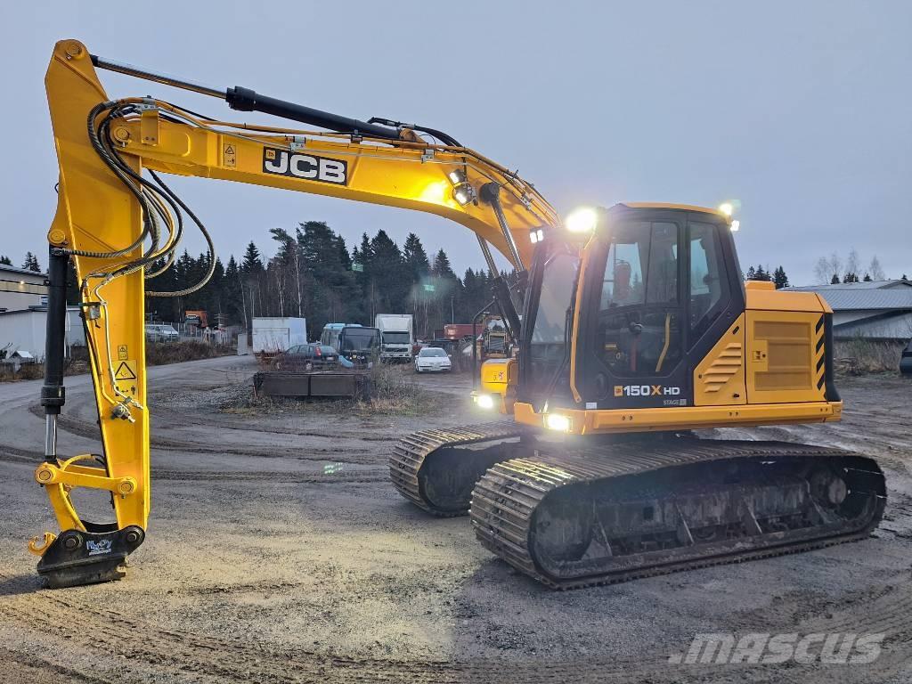 JCB X 150 HD Gravemaskiner på larvebånd