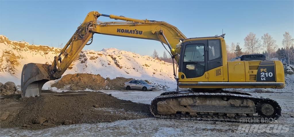 Komatsu PC210LC-8 Gravemaskiner på larvebånd