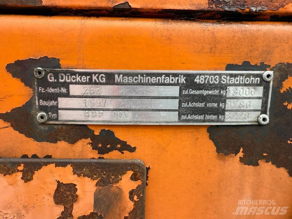 Dücker SBF 900 Entreprenør - Andet