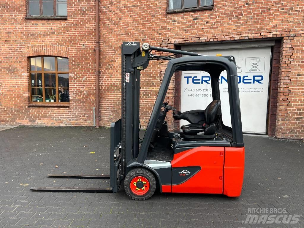 Linde E 15 El gaffeltrucks