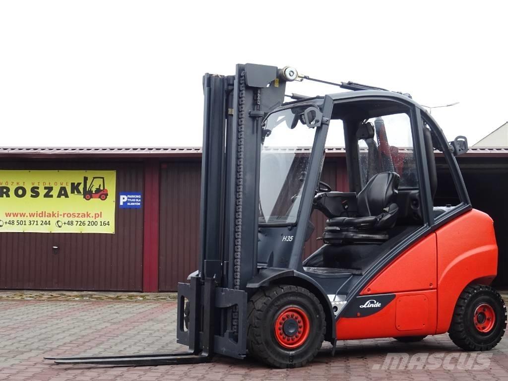 Linde H35D-02 Diesel gaffeltrucks