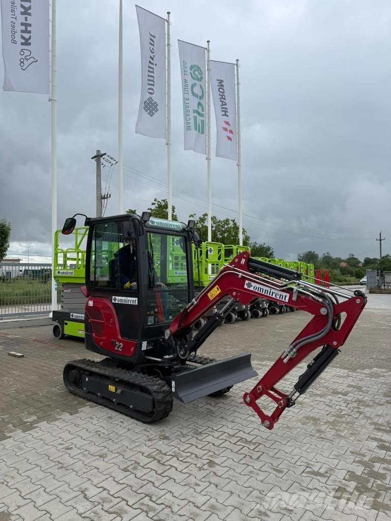 Yanmar SV 22 Minigravemaskiner