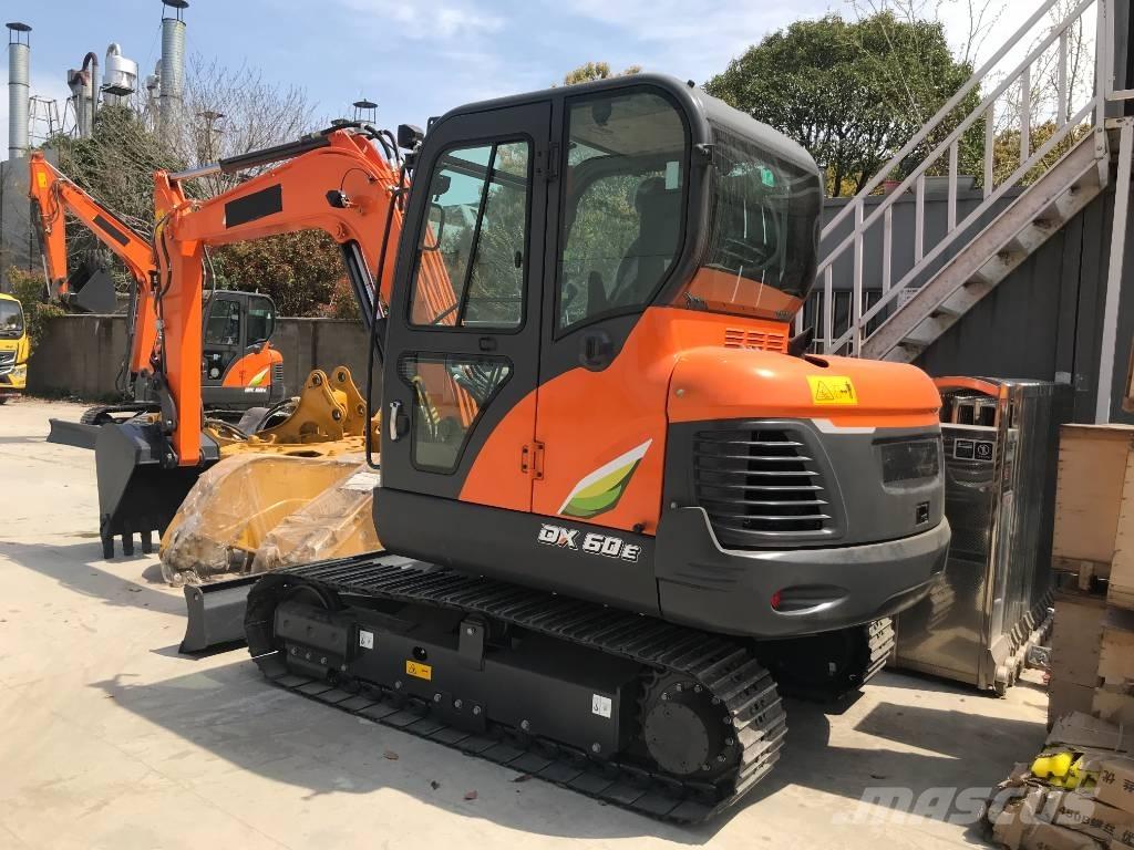 Doosan DX 60 Gravemaskiner på larvebånd