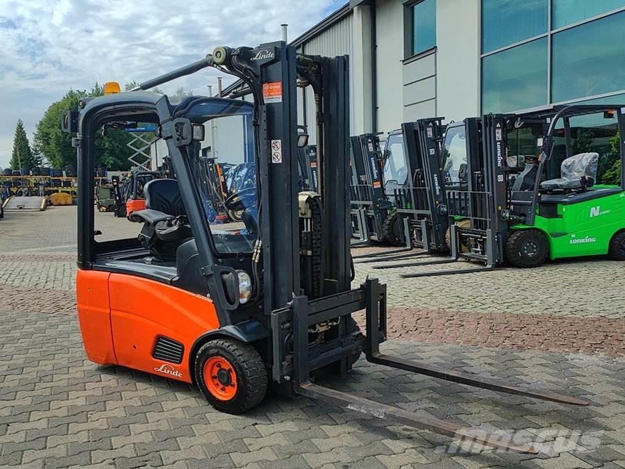 Linde E16C-01 El gaffeltrucks