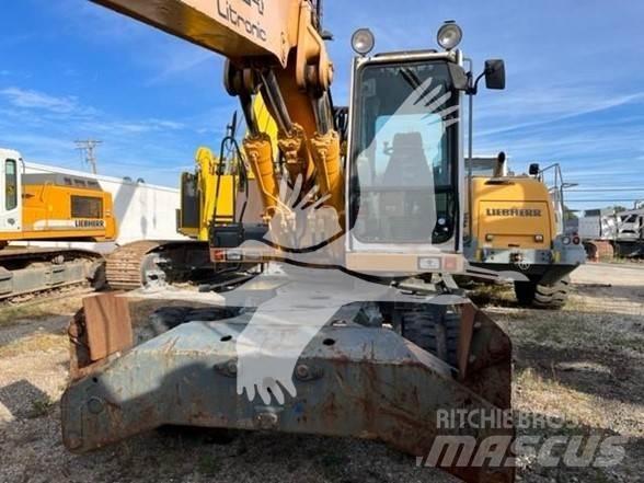 Liebherr A924 Gravemaskiner på hjul