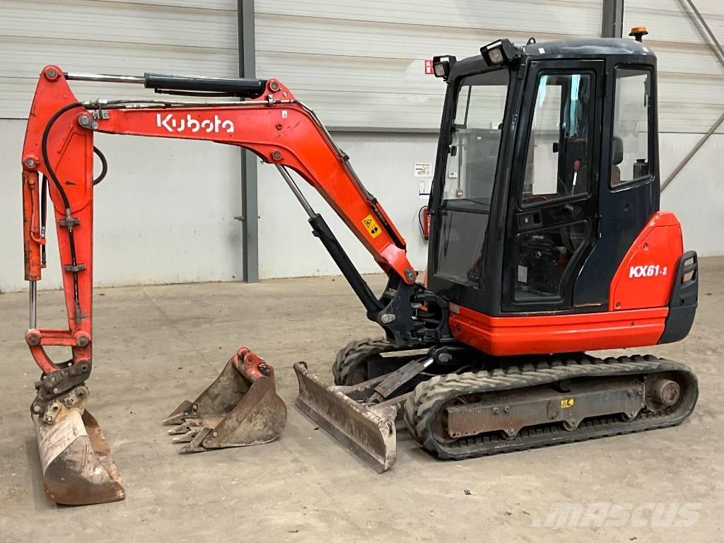 Kubota KX 61-3 Minigravemaskiner