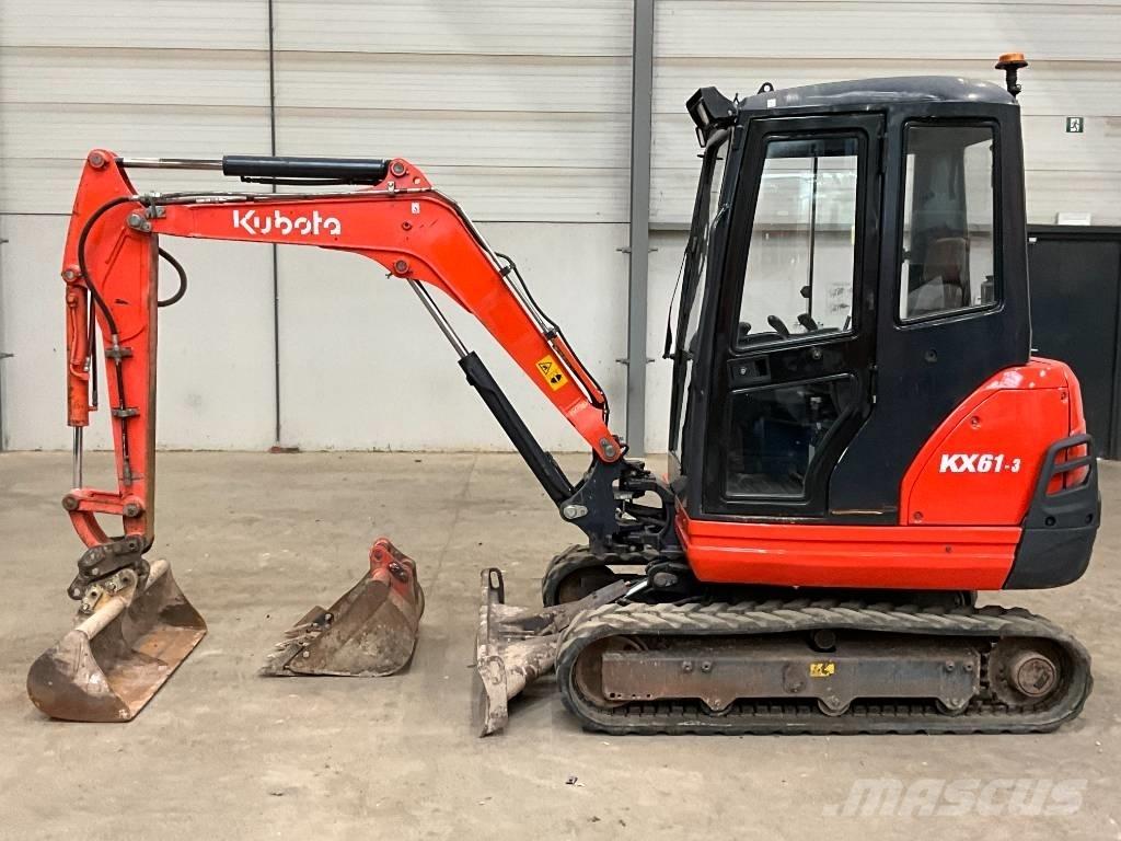 Kubota KX 61-3 Minigravemaskiner