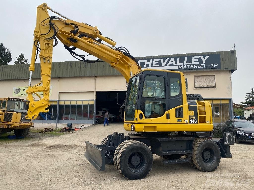 Komatsu PW 148-8 Gravemaskiner på hjul