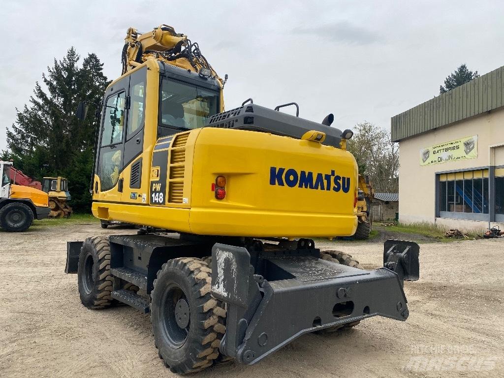 Komatsu PW 148-8 Gravemaskiner på hjul