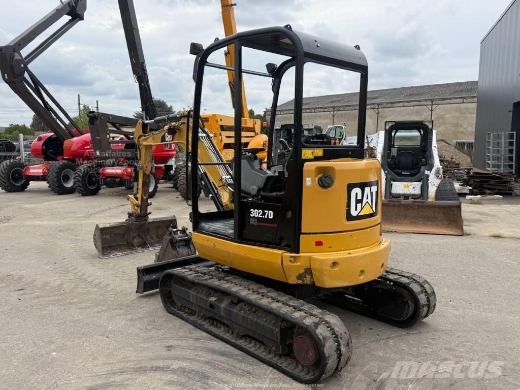 CAT 302.7 CR Minigravemaskiner