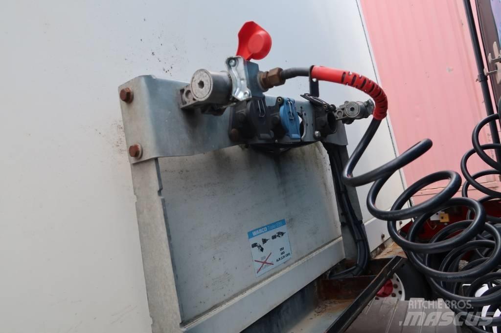 Spier SGL 290 Semi-trailer med fast kasse