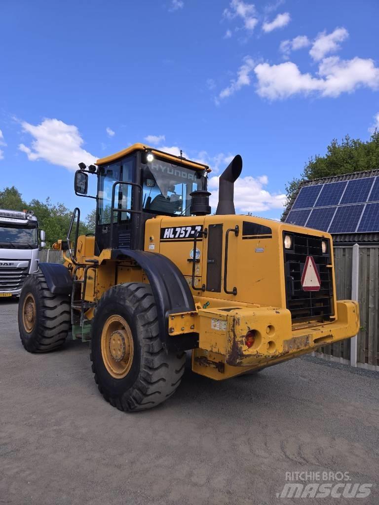 Hyundai HL 757-7 Læssemaskiner på hjul