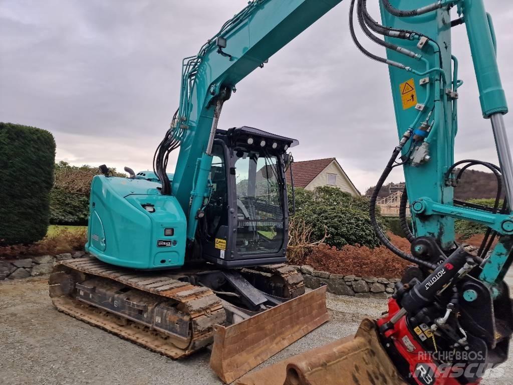 Kobelco SK75SR-7 Midi-gravemaskiner 7t - 12t