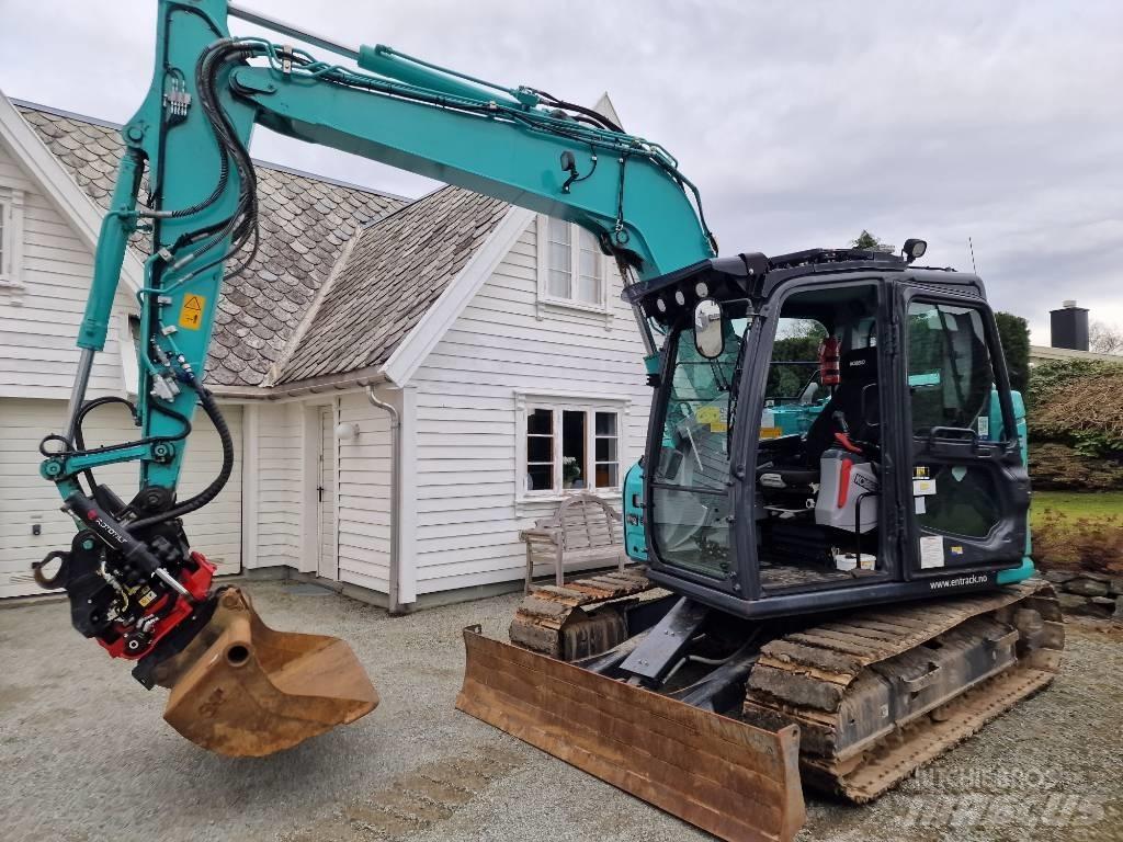 Kobelco SK75SR-7 Midi-gravemaskiner 7t - 12t