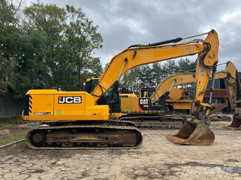 JCB 220X LC Gravemaskiner på larvebånd