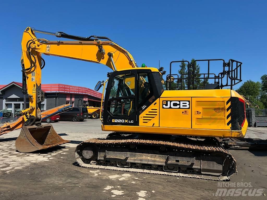JCB 220X LC Gravemaskiner på larvebånd