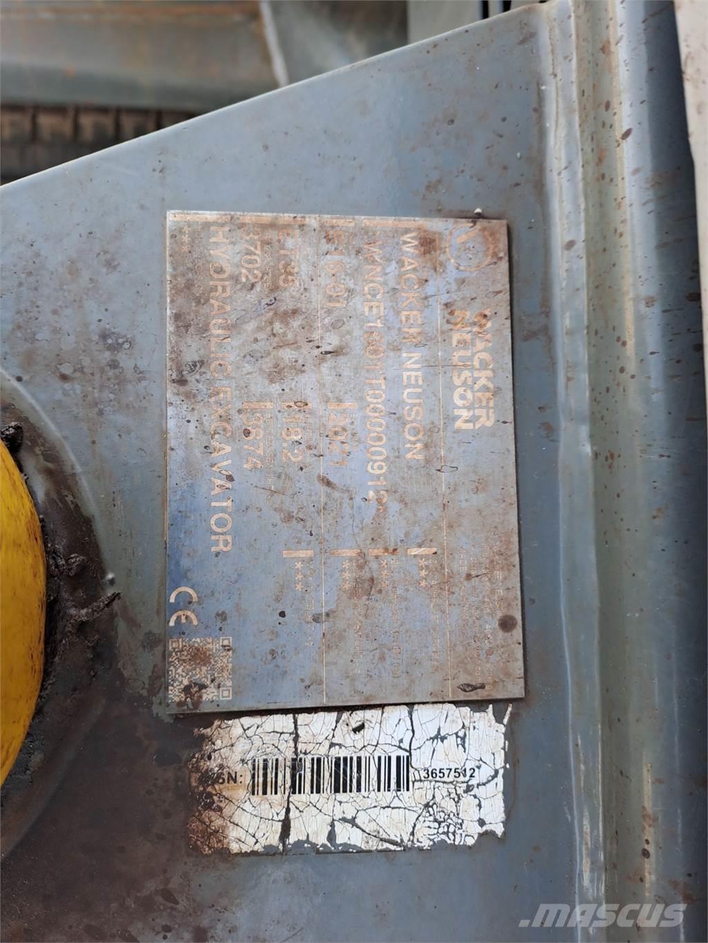 Wacker Neuson ET35 Gravemaskiner på larvebånd