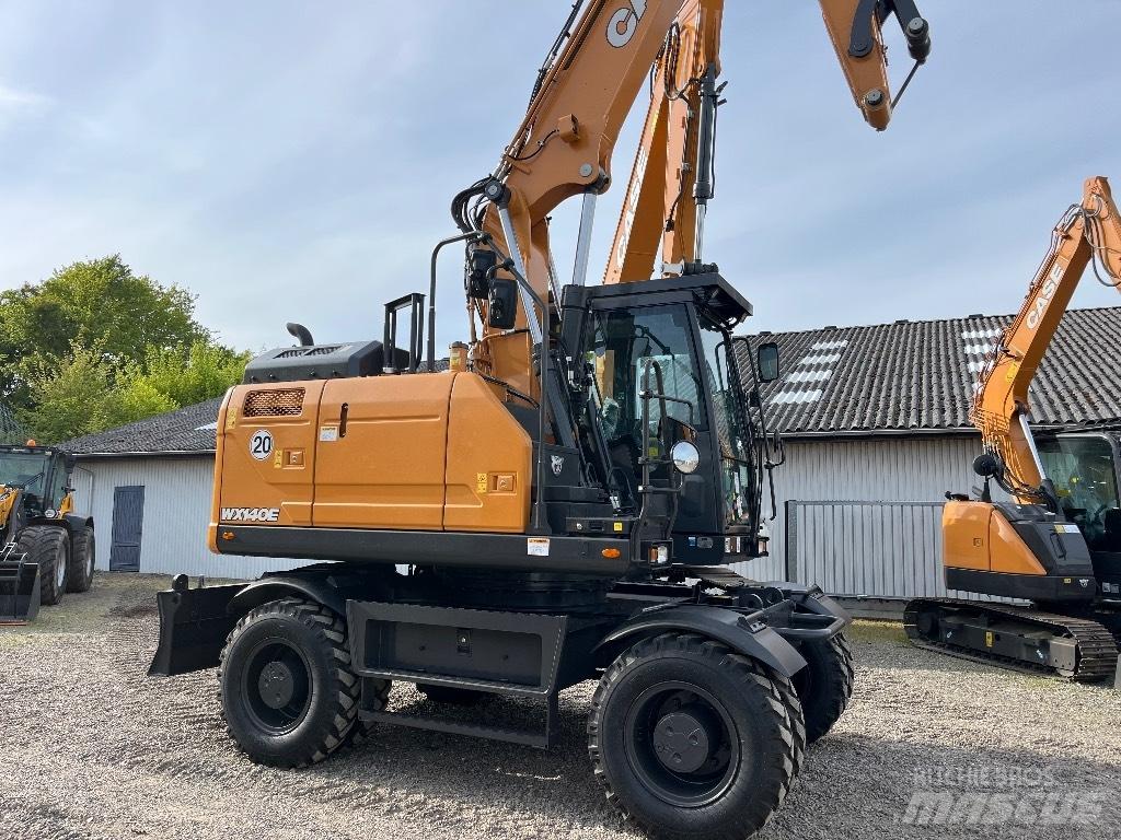 CASE WX 140E Gravemaskiner på hjul