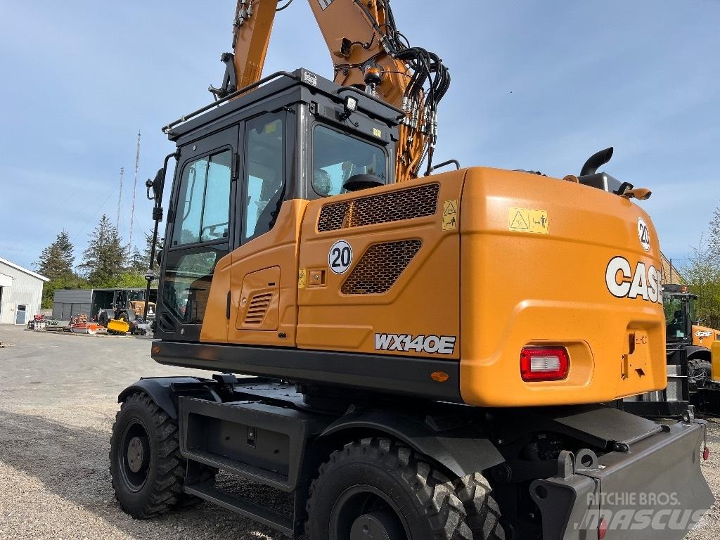 CASE WX 140E Gravemaskiner på hjul
