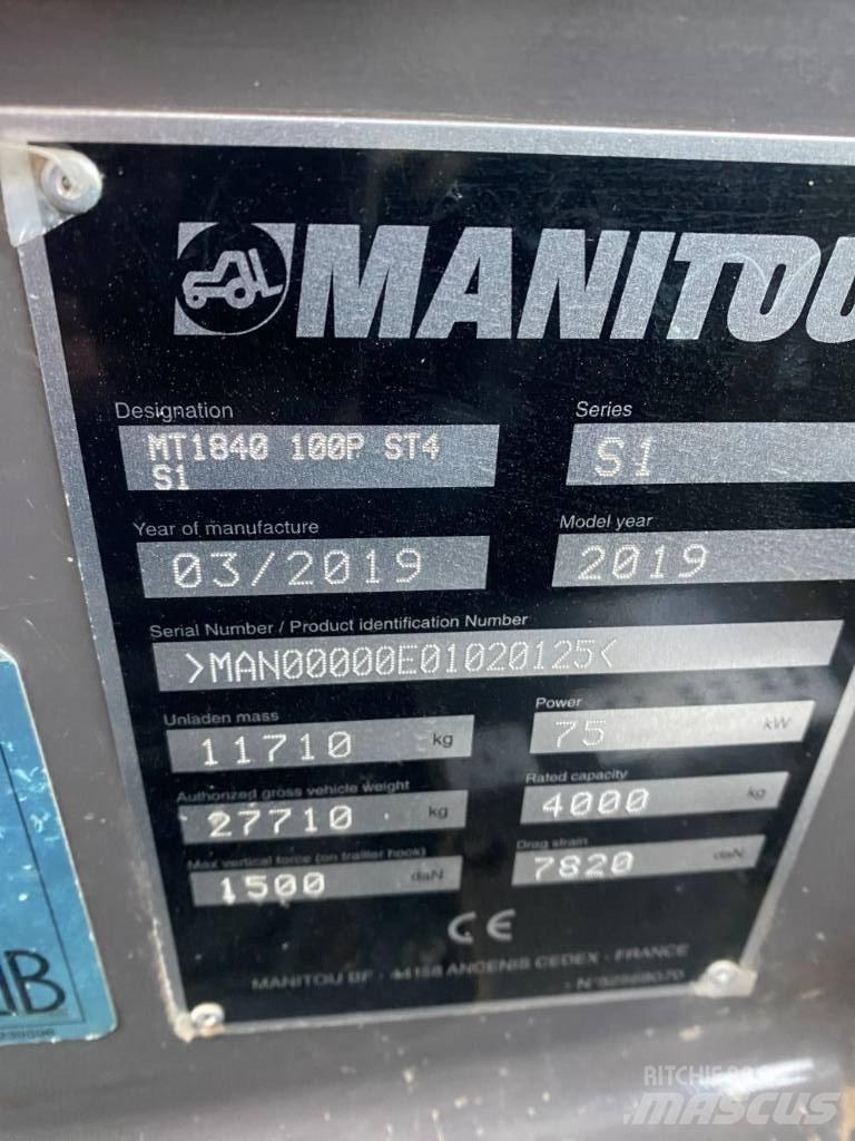 Manitou MT 1840 Teleskoplæssere