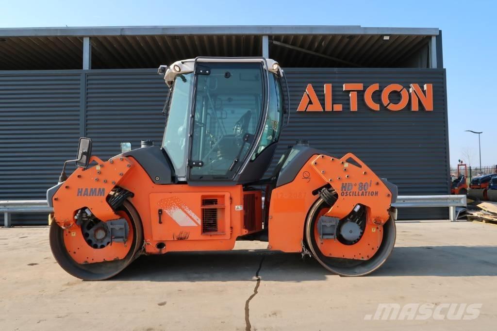 Hamm HD+ 80I VO-S Tvilling tromle