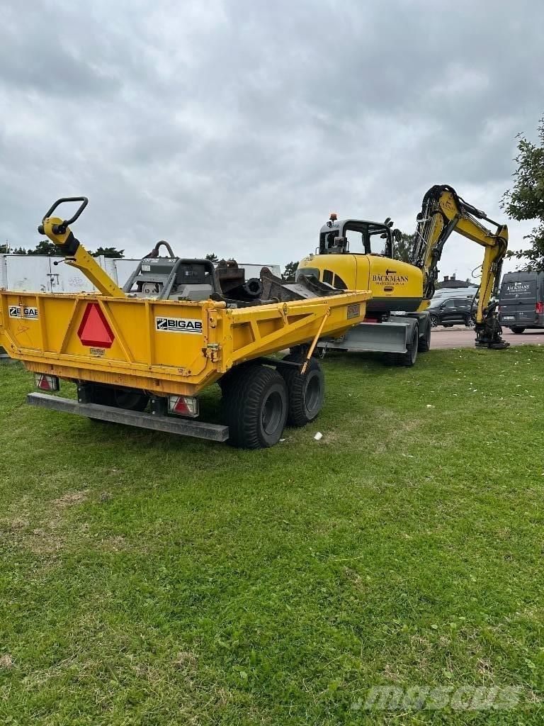 Wacker Neuson EW100 Gravemaskiner på hjul