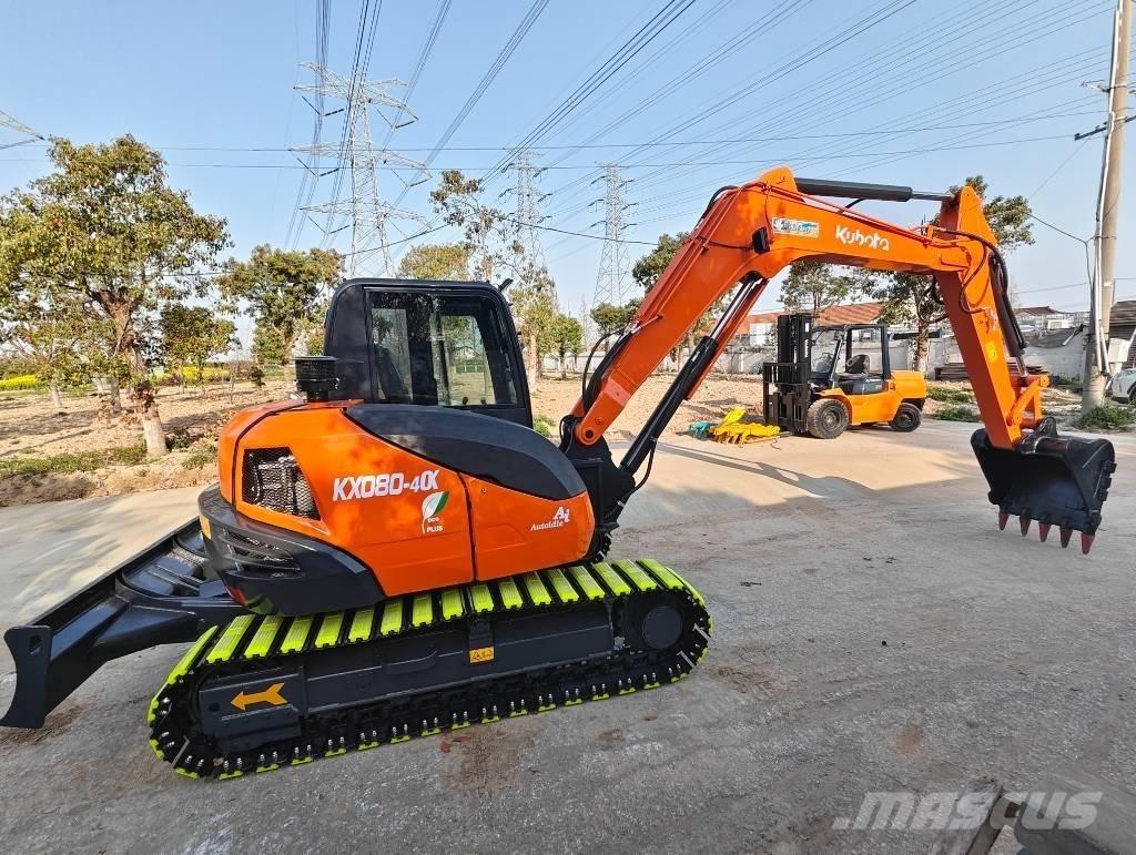 Kubota KX 080-4 Midi-gravemaskiner 7t - 12t